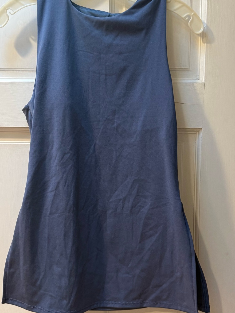 Women's Blue top with built in bra